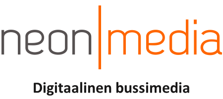 Neonmedia Oy - Digitaalinen bussimedia - logo