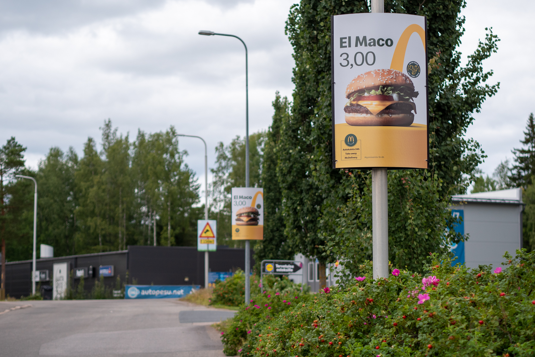 Lyhtypylväsmainonta Lappeenranta | Kauppakeskittymät | Maxi mainostaulut 3