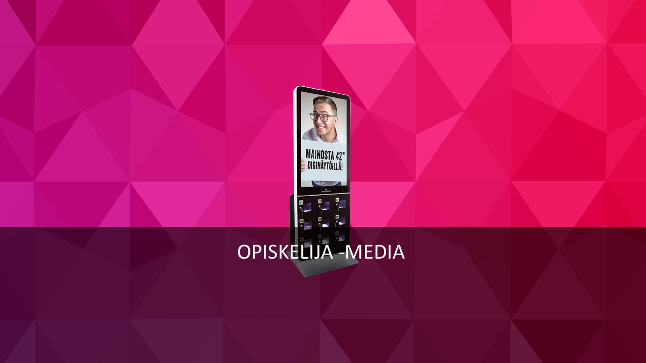 Diak Helsinki / OPISKELIJA Media / Latauspistemedia 1