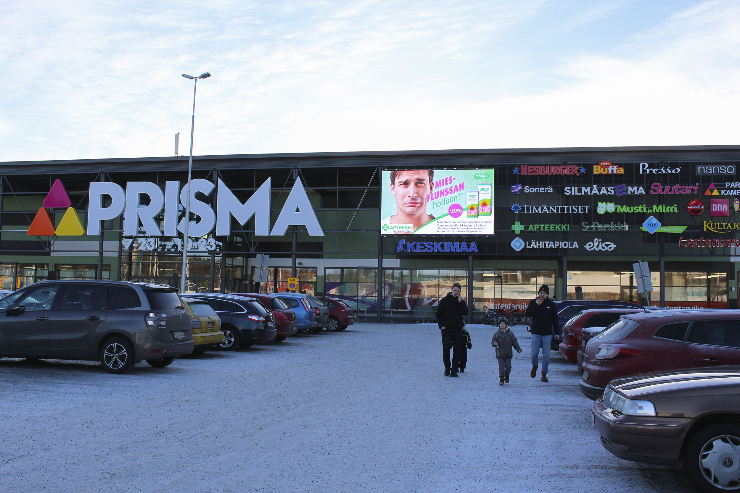 Prisma Lappeenranta | 9kpl LED-taulu | Sisänäyttö 3