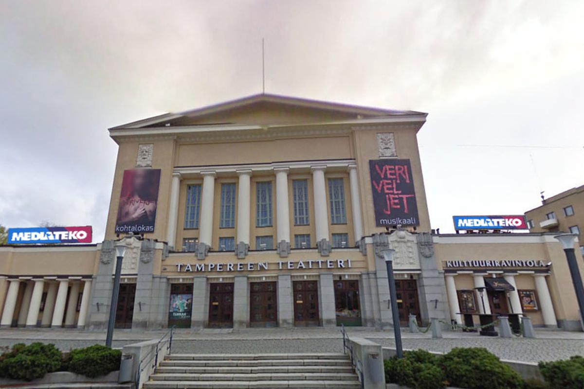 Tampereen teatteri | 3 kpl LED-suurtaulua | MT Mediateko Oy [Mediakortti]